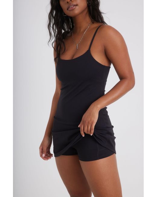 Garage Leah Active Tennis Dress W/ Shorts in Black | Lyst