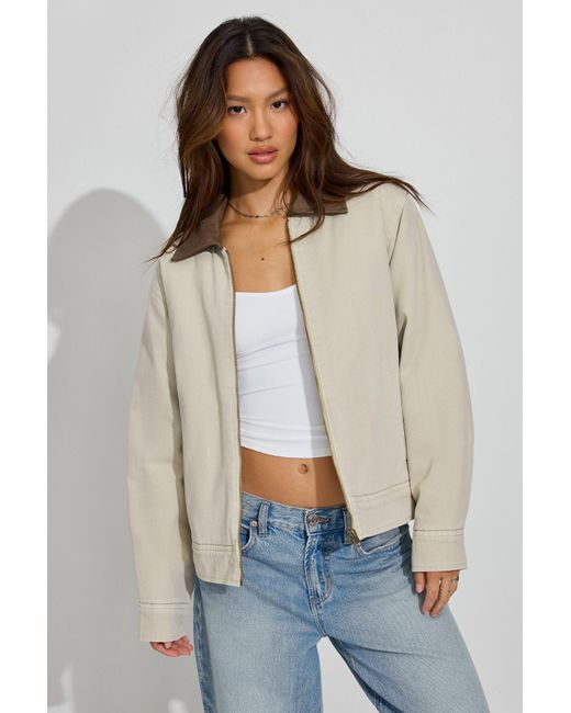 Garage Gray Worker Twill Jacket