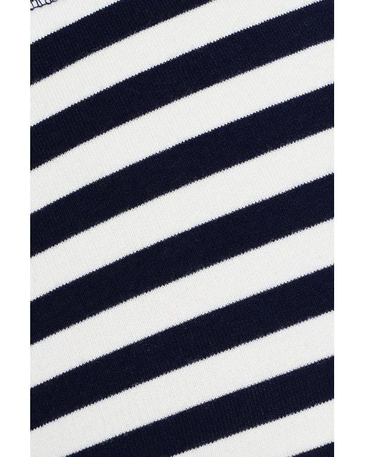 Garage Blue Stretchterry Cheeky Shorts