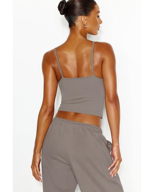 Garage Natural Sleek Crossover Cami Top