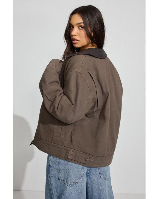 Garage Blue Twill Worker Jacket