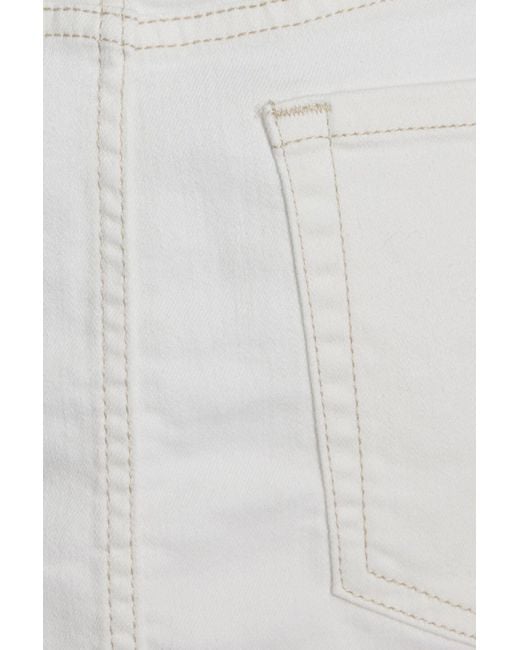 Garage White Micro Skort