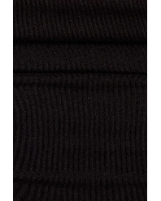 Garage Black Cowl Strappy Back Top