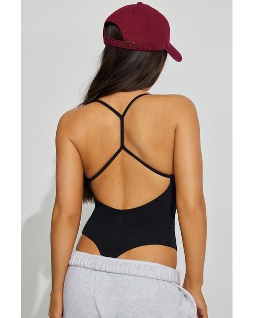 Garage Black Active Y-Back Bodysuit