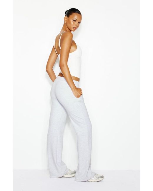 Garage White Snatch Booty Stretchterry Pants