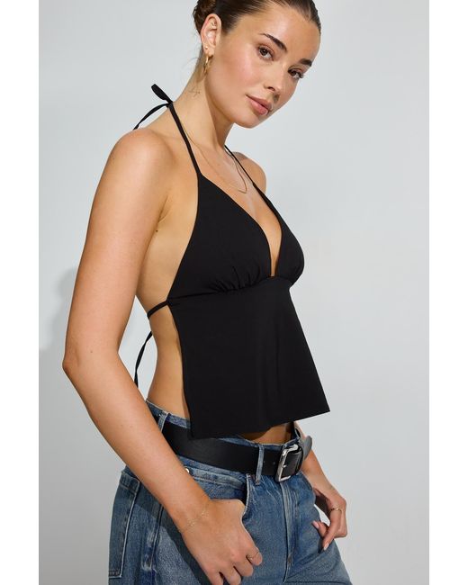 Garage Tie Back Apron Top | Lyst