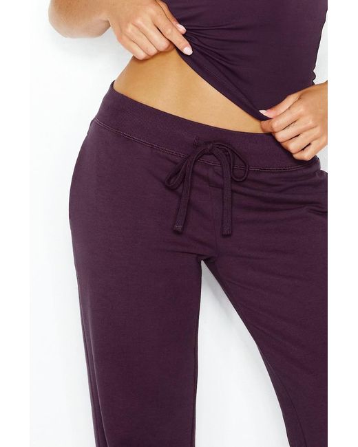 Garage Purple Snatch Booty Stretchterry Pants