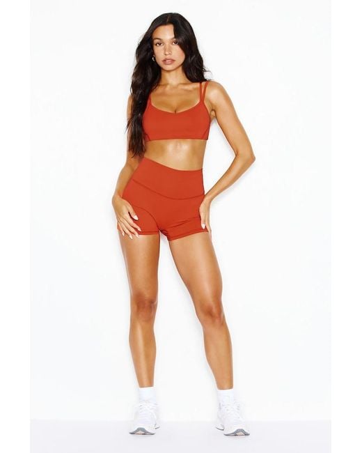 Garage Orange Active Booty Shorts