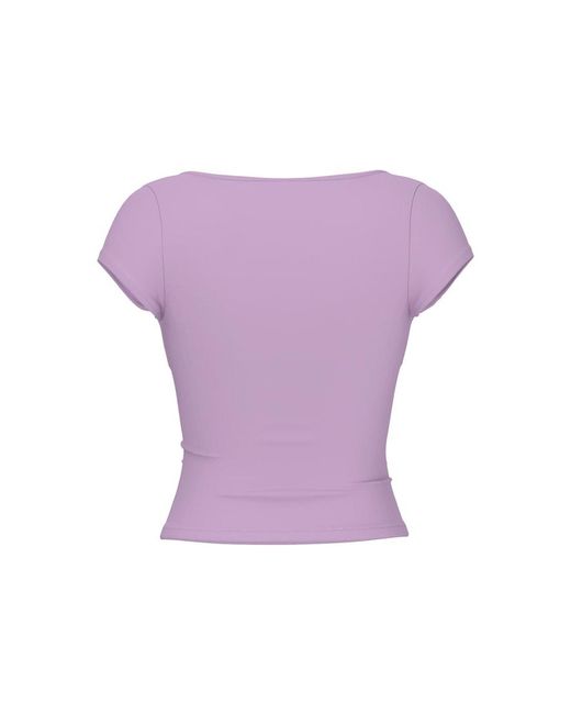 Garage Purple Sleek Crossover T-Shirt