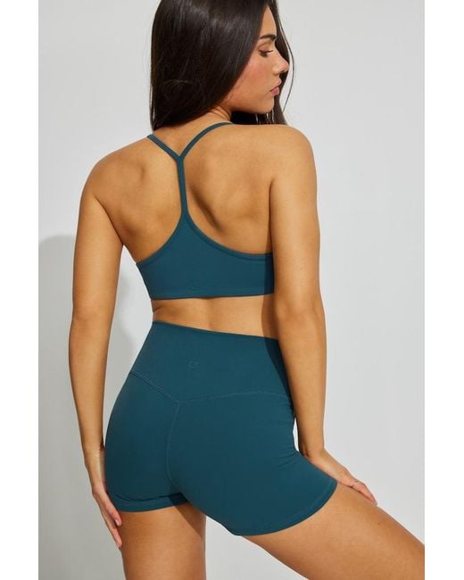 Garage Blue Active 3" Booty Shorts