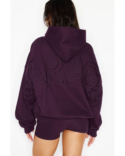 Garage Purple Ultrafleece Hoodie