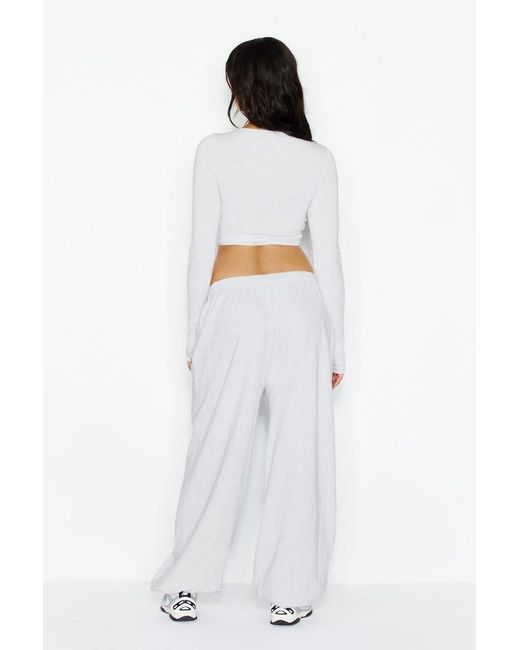 Garage White Softterry Dancer Joggers