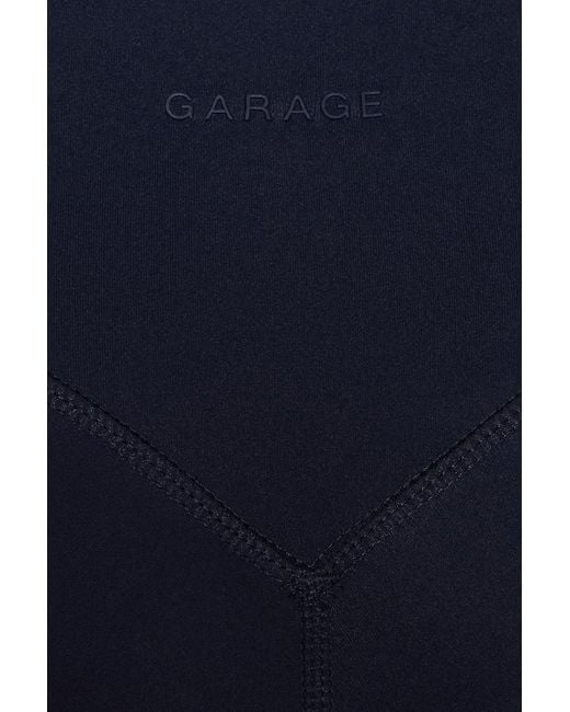 Garage Blue Active Cross Front Shorts