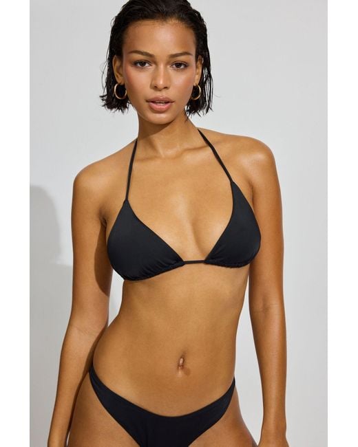 Garage Black Slider Triangle Bikini Top
