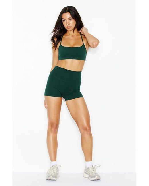 Garage Green Active Booty Shorts
