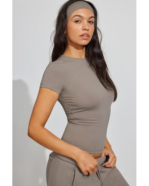 Garage Gray Estelle Longline Tee