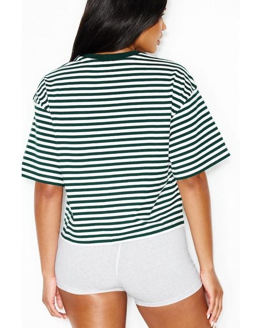Garage Green Fluid Crewneck T-Shirt