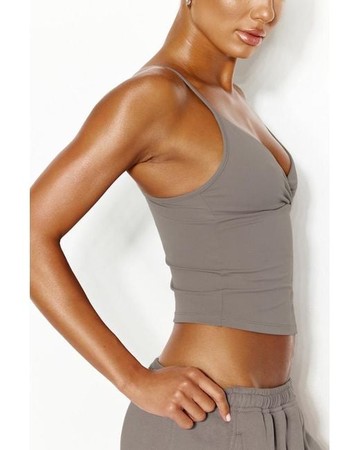 Garage Natural Sleek Crossover Cami Top