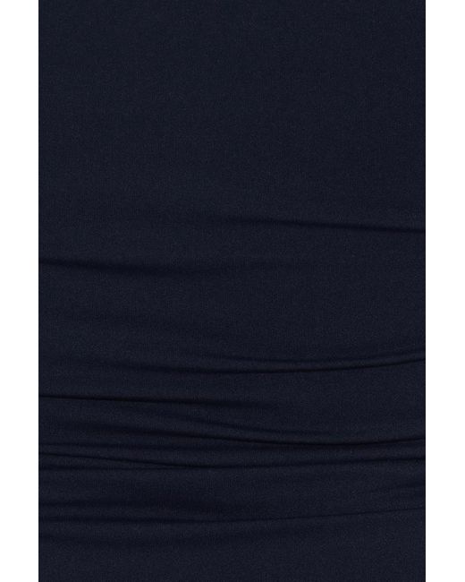 Garage Blue Sleek Underbust T-Shirt