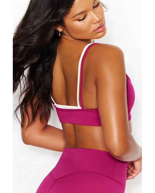 Garage Pink Active Double Layer Bra