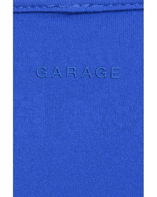 Garage Blue Active Plunge Cami Top