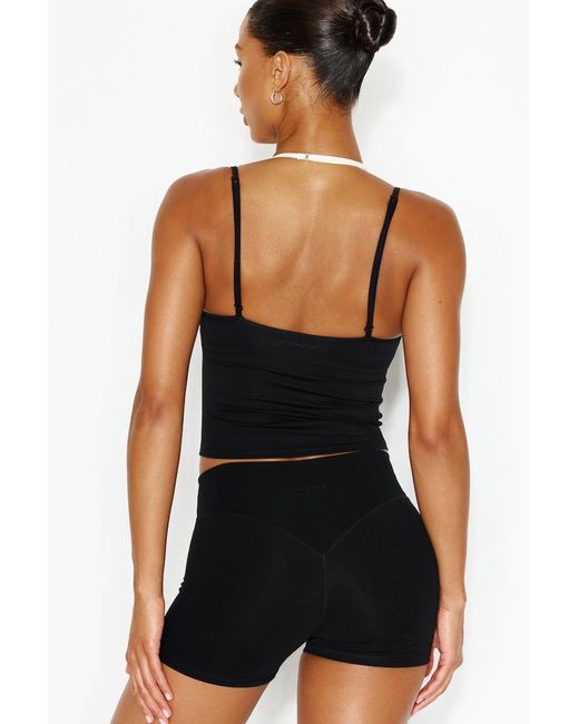 Garage Black Active Layered Tank Top
