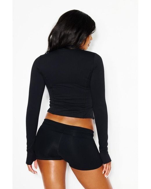 Garage Black Active Zip Up Jacket