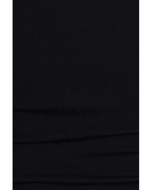 Garage Black Sleek Short Sleeve Polo Top