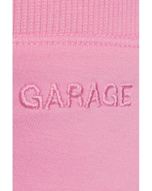 Garage Pink Stretchterry Micro Skort