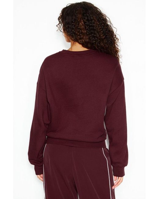Garage Red Ultrafleece Crewneck Sweatshirt