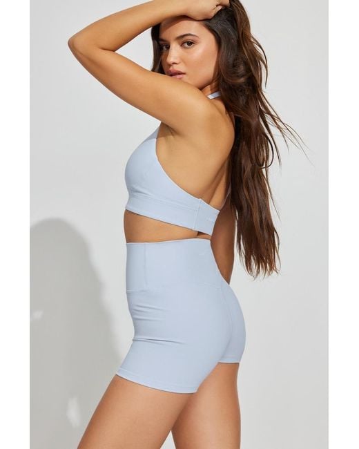 Garage Blue Active Booty Shorts