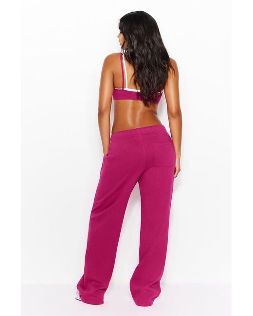 Garage Red Ultrafleece Straight Leg Sweatpants