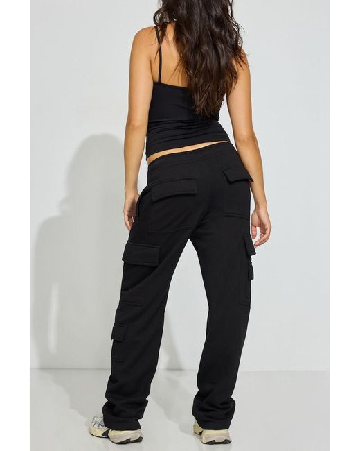 Garage Black Ultrafleece Cargo Sweatpants