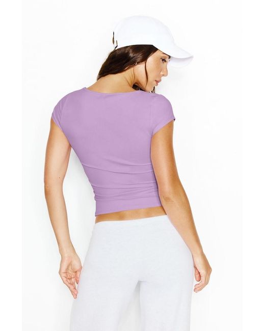 Garage Purple Sleek Sweetheart T-Shirt