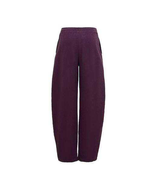 Garage Purple Ultrafleece Barrel Leg Sweatpants