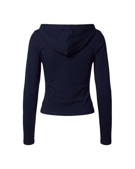 Garage Blue Stretchterry Hooded Zip Up
