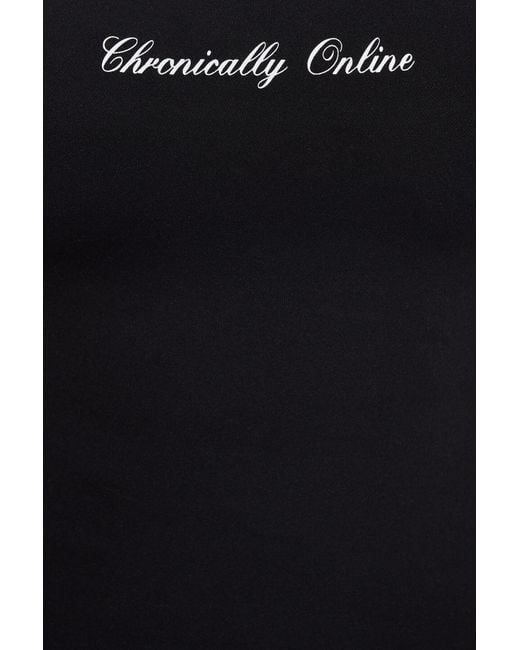 Garage Black Sleek Scoop Cami Top