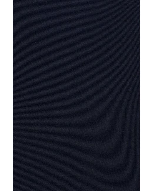 Garage Blue Soft Crewneck T Shirt