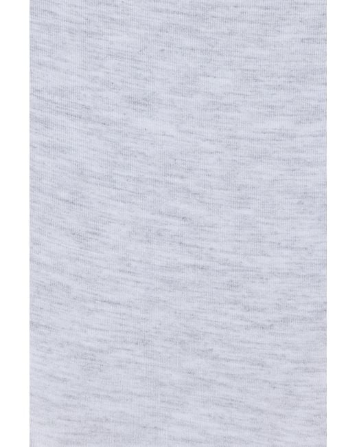 Garage White Cowl Strappy Back Top