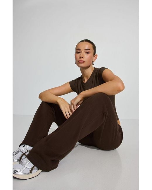 Garage Brown Ultrafleece Slim Bootcut Sweatpants