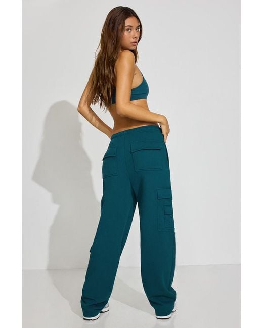 Garage Blue Ultrafleece Cargo Sweatpants