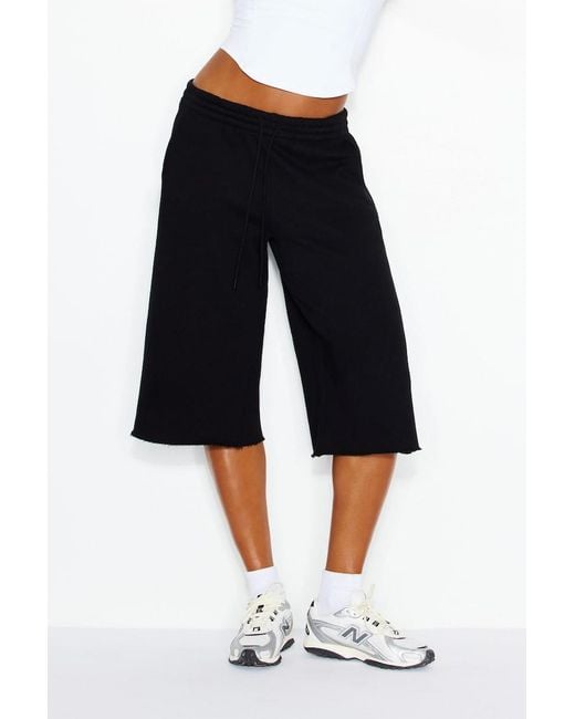 Garage Black Ultrafleece Jorts