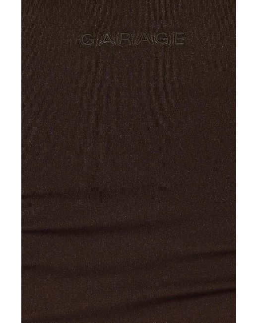 Garage Brown Active Layered Tank Top