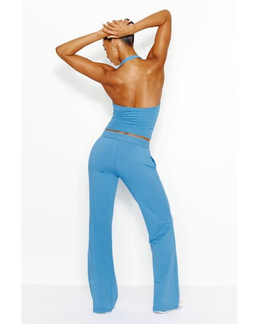 Garage Blue Snatch Booty Stretchterry Pants