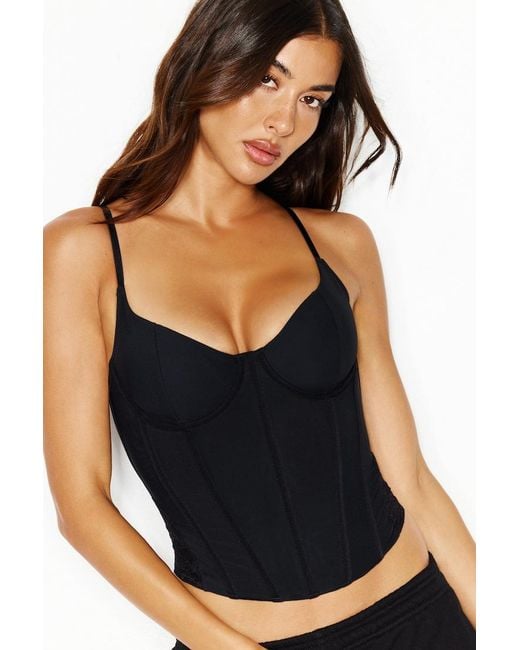 Garage Black Tate Sweetheart Lace Corset