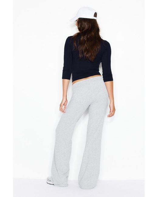 Garage White Snatch Booty Stretchterry Pants