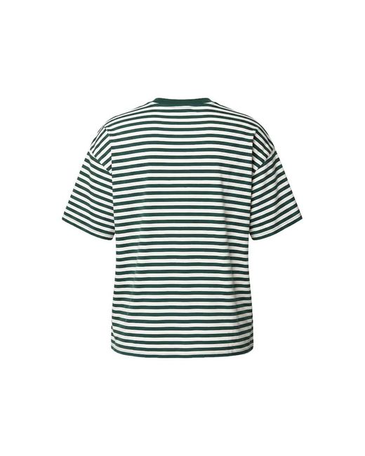 Garage Green Fluid Crewneck T-Shirt