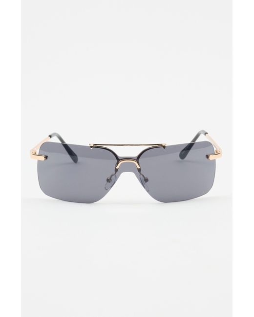 Garage Blue Shield Lens Sunglasses