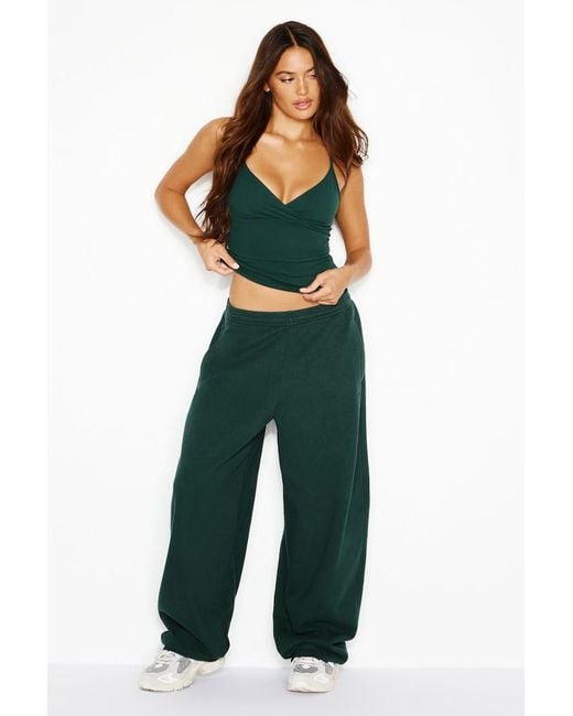 Garage Green Sleek Crossover Cami Top