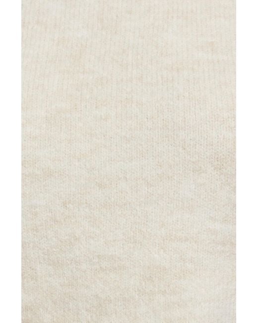 Garage Natural Spongy Cropped Turtleneck